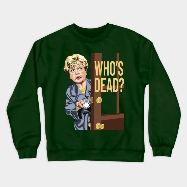 Who is Dead? Crewneck Sweatshirt by Tiro1Linea